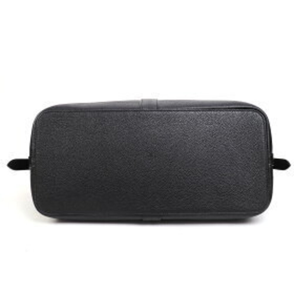 Celine Cabas de Handbag Grained Leather Black Crossbody Shoulder Bag - Picture 7 of 7